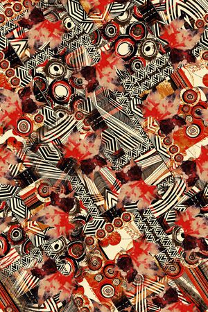 民族风印花华亿平台图片