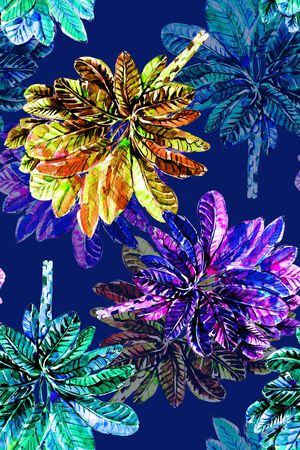 植物印花华亿平台图片