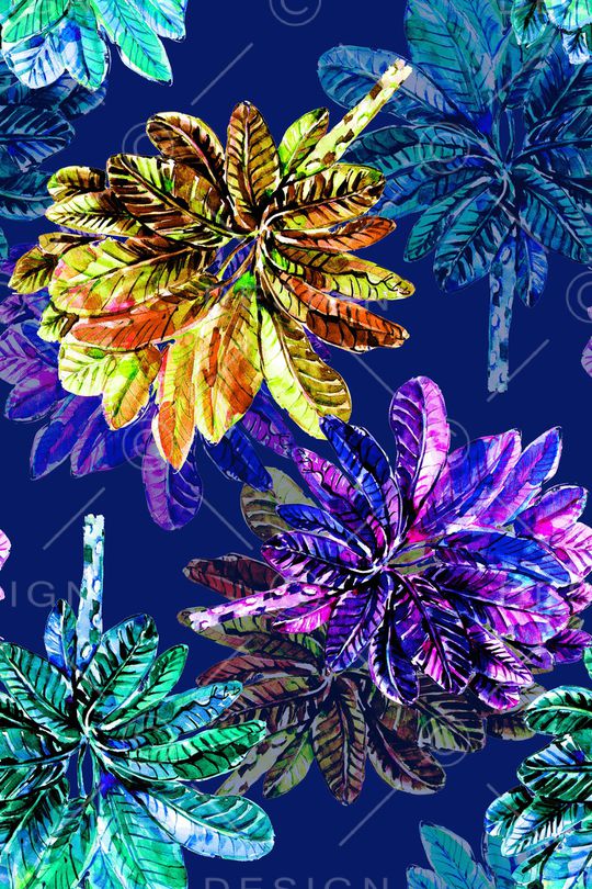 植物印花华亿平台图片