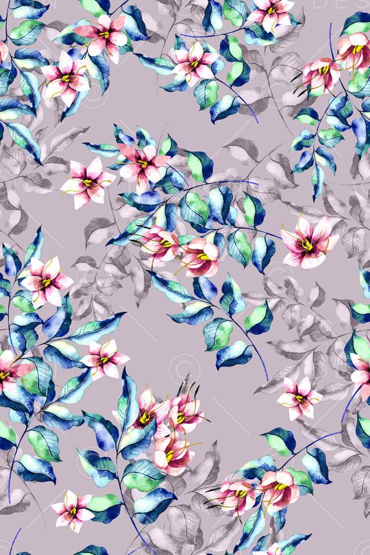 小碎花印花华亿平台图片