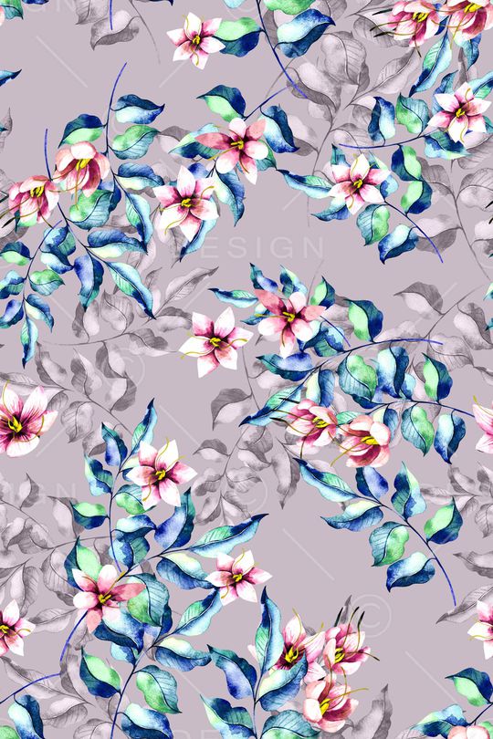 小碎花印花华亿平台图片