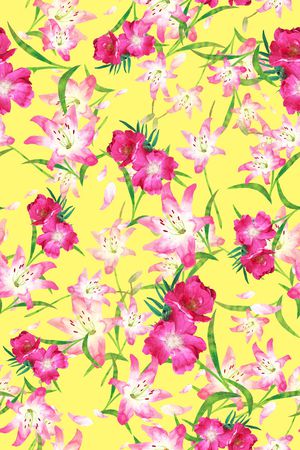 小碎花印花华亿平台图片