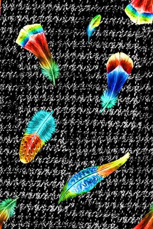 几何印花华亿平台图片