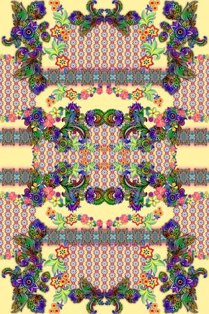 定位花印花华亿平台图片