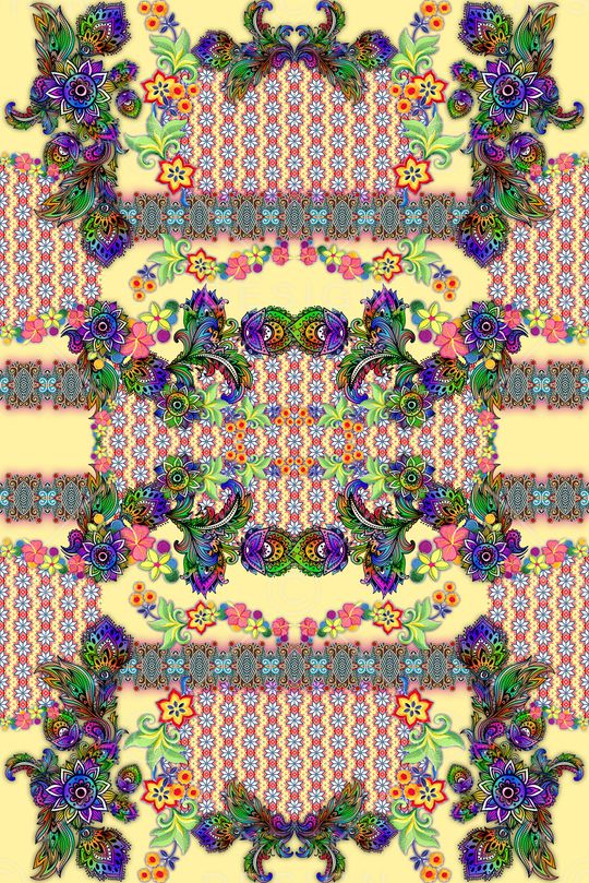 定位花印花华亿平台图片