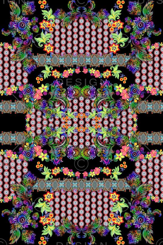 定位花印花华亿平台图片