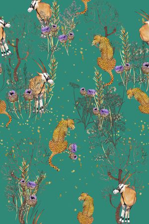 小碎花印花华亿平台图片