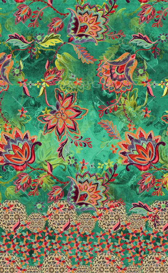 民族风印花华亿平台图片