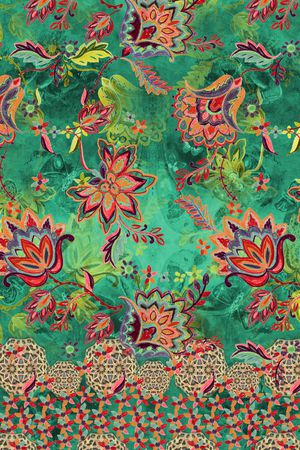 民族风印花华亿平台图片