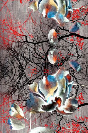 肌理印花华亿平台图片