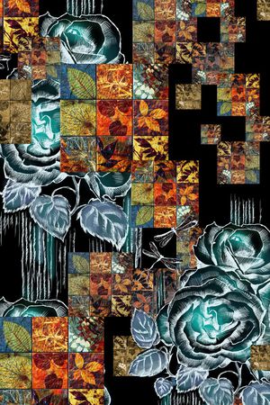 数码华亿平台印花华亿平台图片