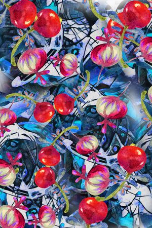 小碎花印花华亿平台图片