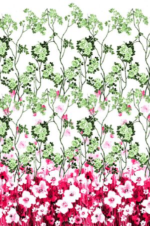 小碎花印花华亿平台图片