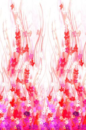 小碎花印花华亿平台图片