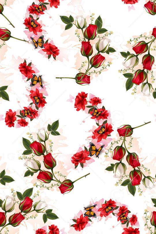 小碎花印花华亿平台图片