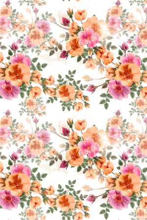 绿植树叶印花华亿平台图片