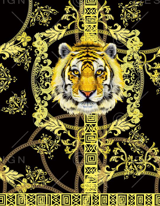 可爱印花华亿平台图片