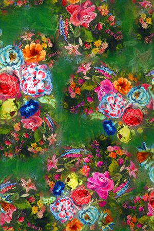 树枝印花华亿平台图片