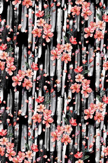 946855-梅花水墨涂鸦