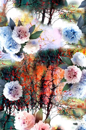 数码华亿平台印花华亿平台图片