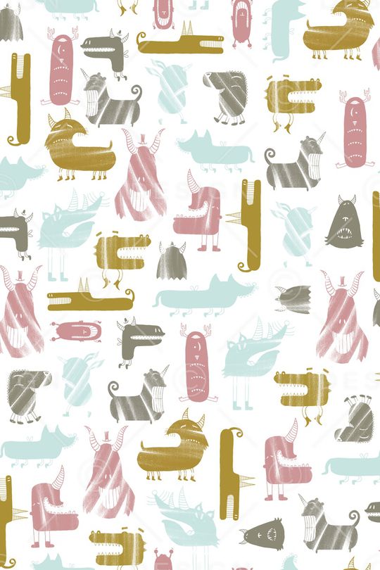 可爱印花华亿平台图片