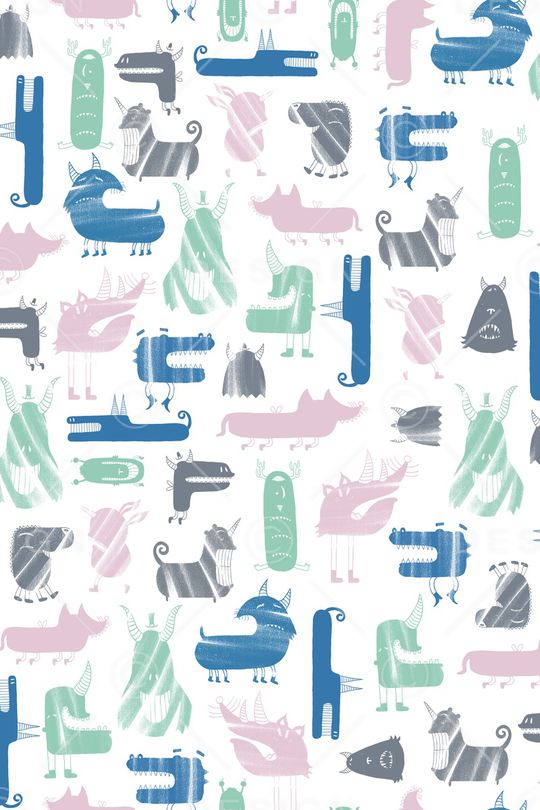 可爱印花华亿平台图片