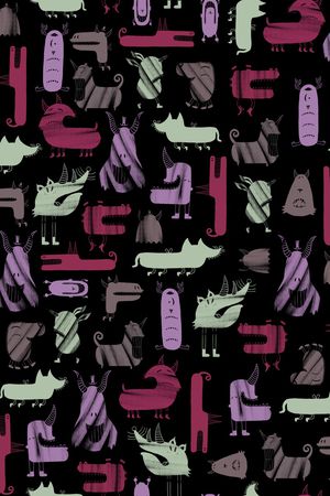 可爱印花华亿平台图片