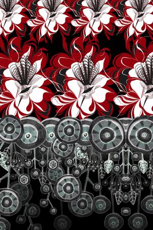 民族风印花华亿平台图片