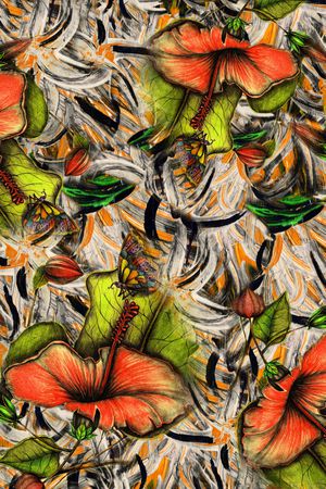 民族风印花华亿平台图片