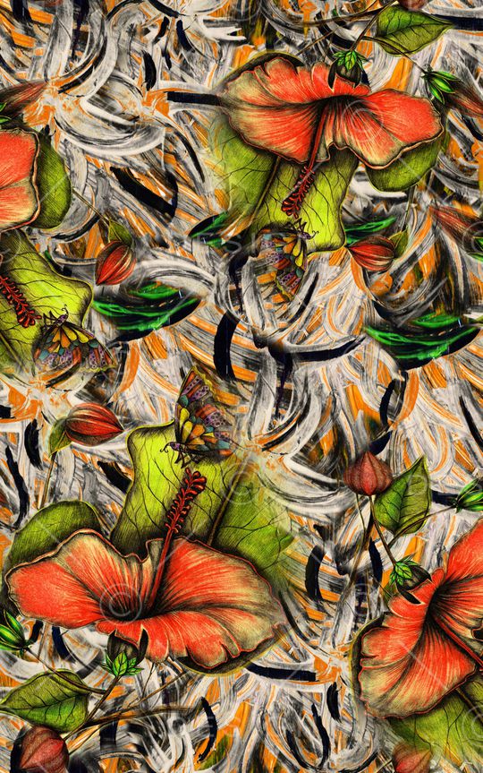 民族风印花华亿平台图片