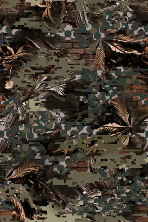 抽象印花华亿平台图片