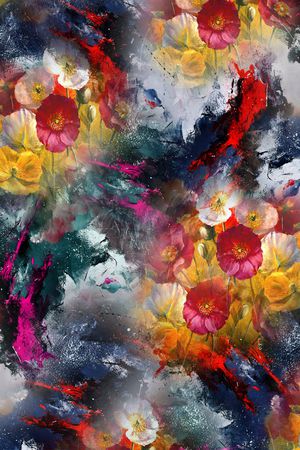 数码华亿平台印花华亿平台图片