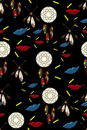 嘴唇印花华亿平台图片