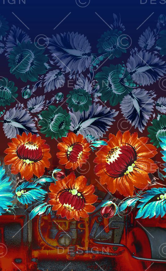 民族风印花华亿平台图片