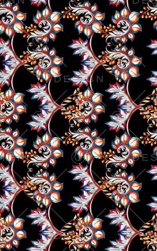 民族风印花华亿平台图片