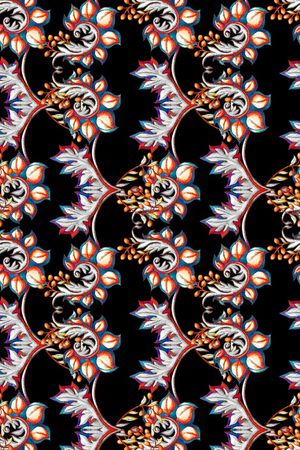 民族风印花华亿平台图片