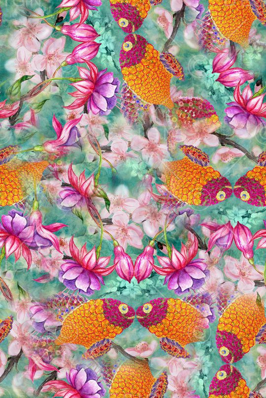 民族风印花华亿平台图片