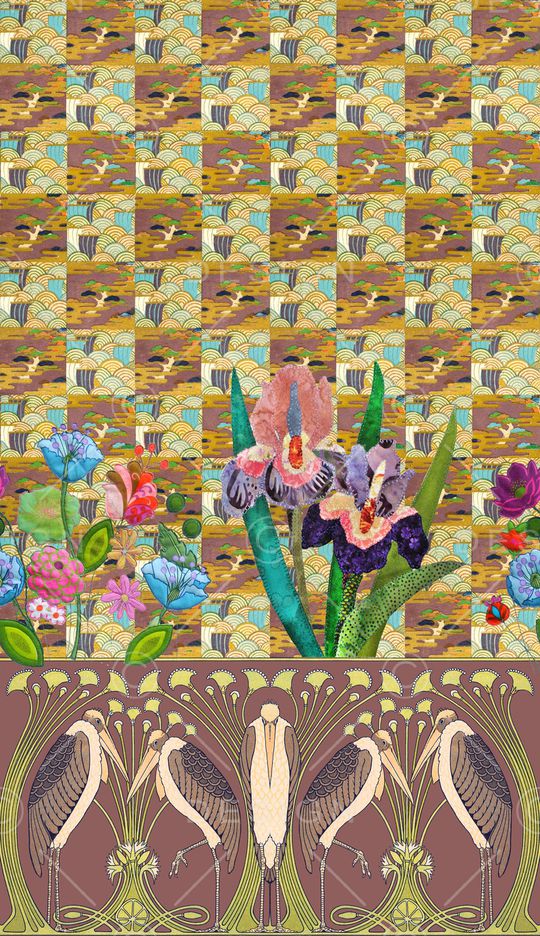 民族风印花华亿平台图片