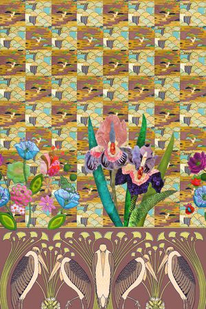 民族风印花华亿平台图片