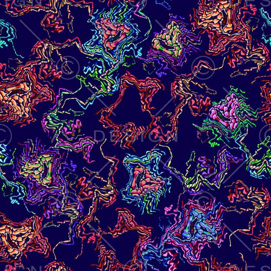 线条印花华亿平台图片
