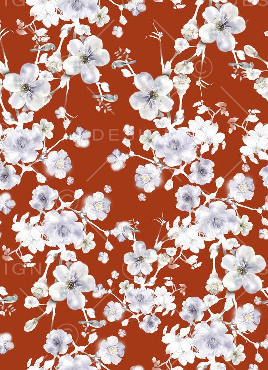 植物印花华亿平台图片