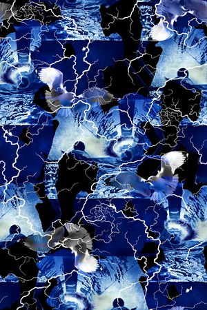 潮牌印花华亿平台图片