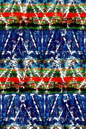 扎染华亿平台印花华亿平台图片