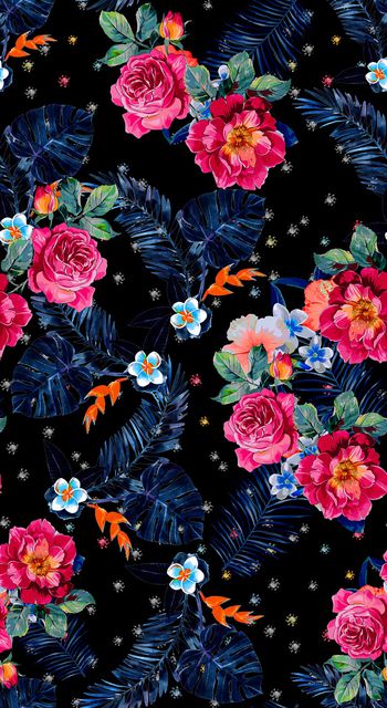 植物印花华亿平台图片