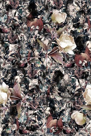 抽象印花华亿平台图片