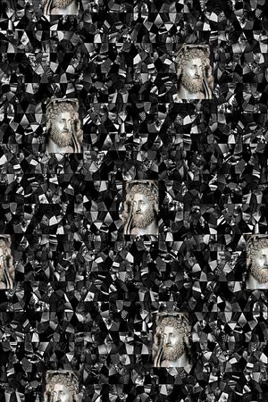 几何印花华亿平台图片