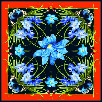 昆虫印花华亿平台图片