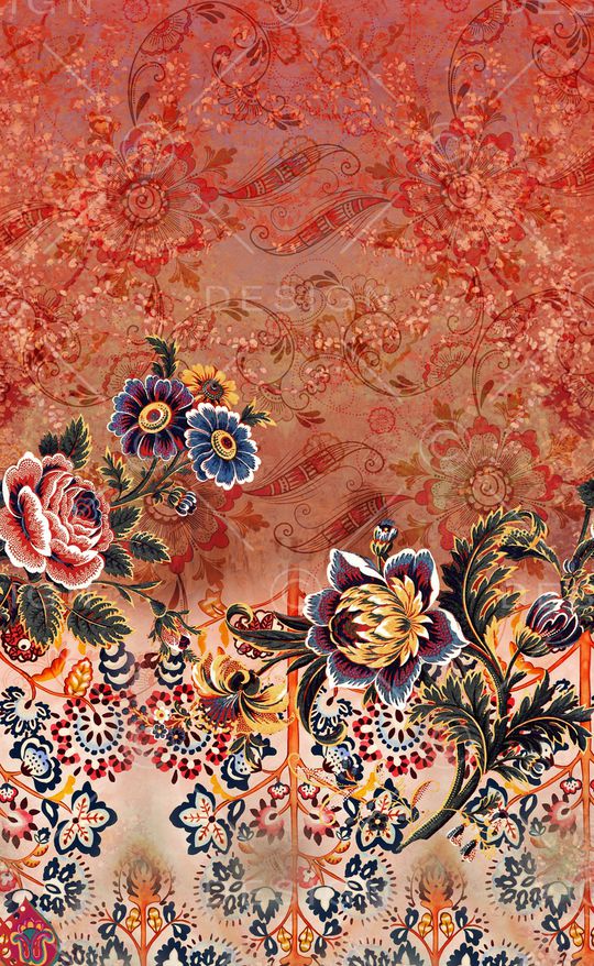 民族风印花华亿平台图片