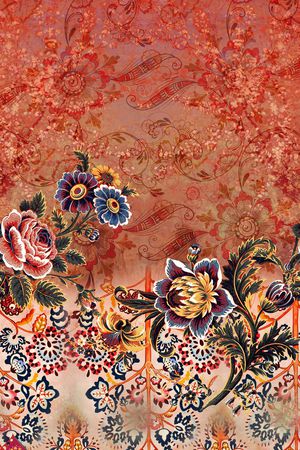 民族风印花华亿平台图片