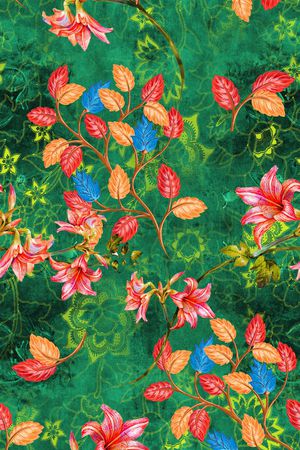 民族风印花华亿平台图片